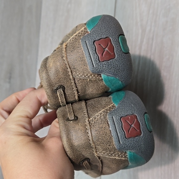 Twisted X Women Loafers with Textured Design Moc Flats Shoes Sz 9M - Picture 6 of 11